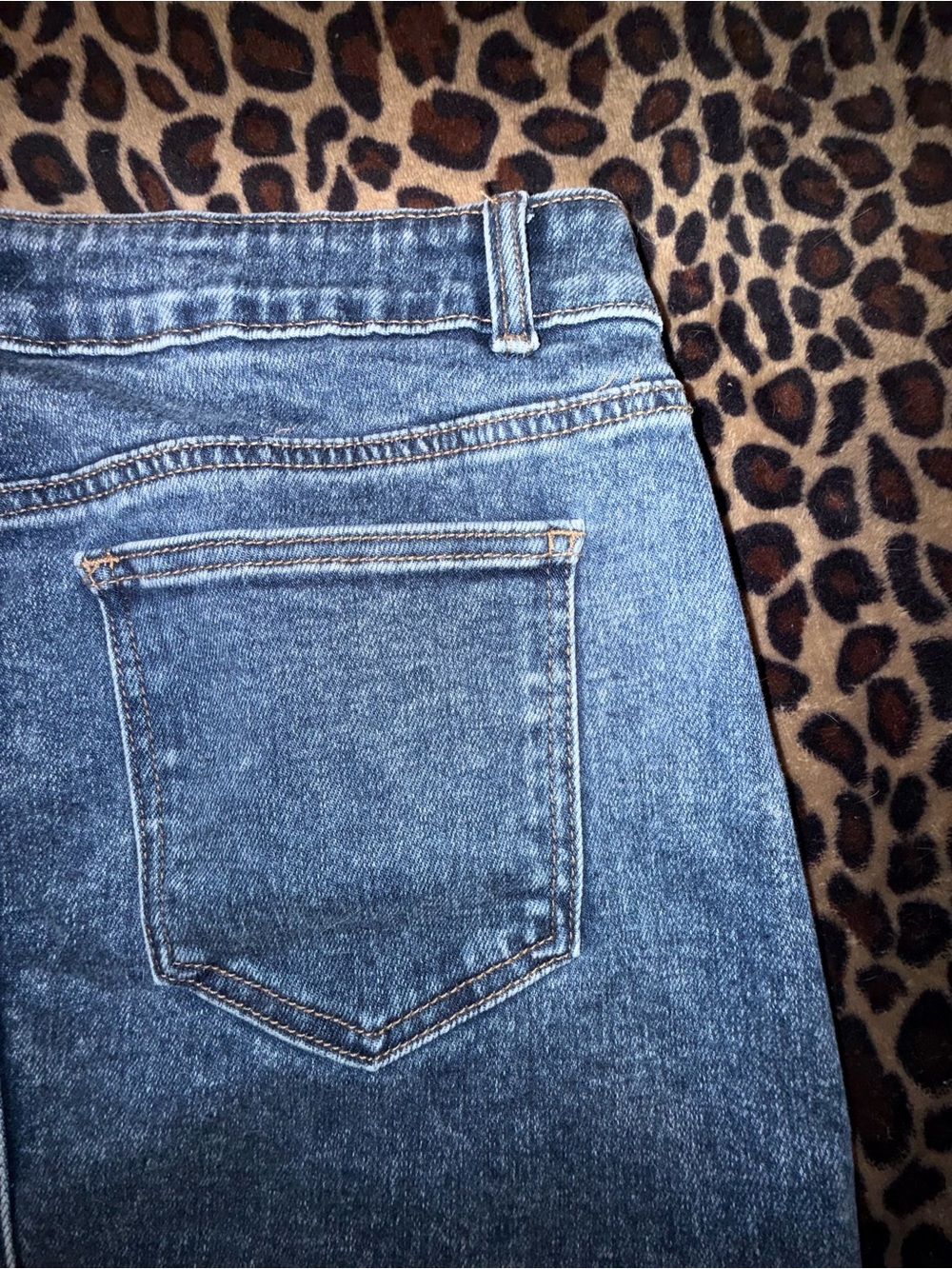 WAX Jean Dark Wash Denim Mini Skirt Size Large - Picture 7 of 9